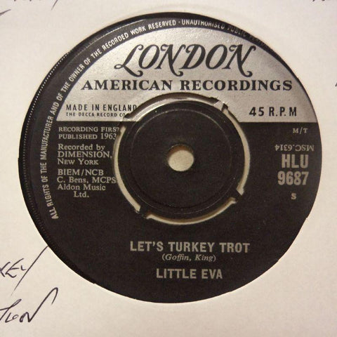 Little Eva-Let's Turkey Trot/ Ole Smokey Loco-Motion-London-7" Vinyl