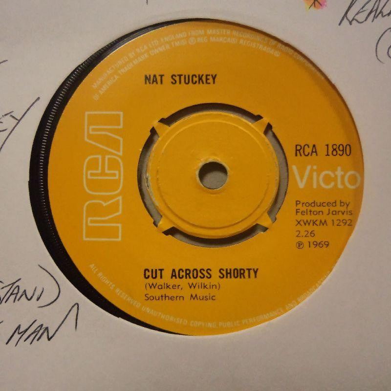 Nat Stuckey-Cut Across Shorty/ Understand Little Man-RCA-7" Vinyl