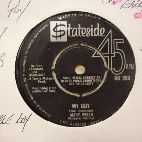 Mary Wells-My Guy/ Oh Little Boy-Stateside-7" Vinyl