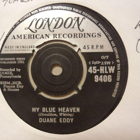 Duane Eddy-My Blue Heaven/ Drivin' Home-London-7" Vinyl