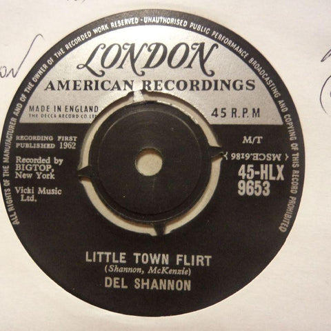 Del Shannon-Little Town Flirt/ The Wamboo-London-7" Vinyl
