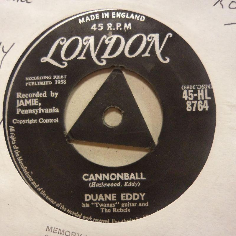 Duane Eddy-Cannonball/ Mason Dixon Lion-London-7" Vinyl