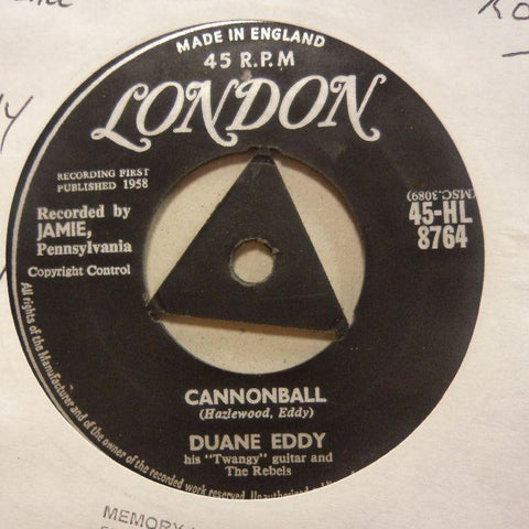 Duane Eddy-Cannonball/ Mason Dixon Lion-London-7" Vinyl
