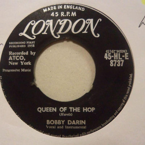 Bobby Darin-Queen Of The Hop/ Lost Love-London-7" Vinyl