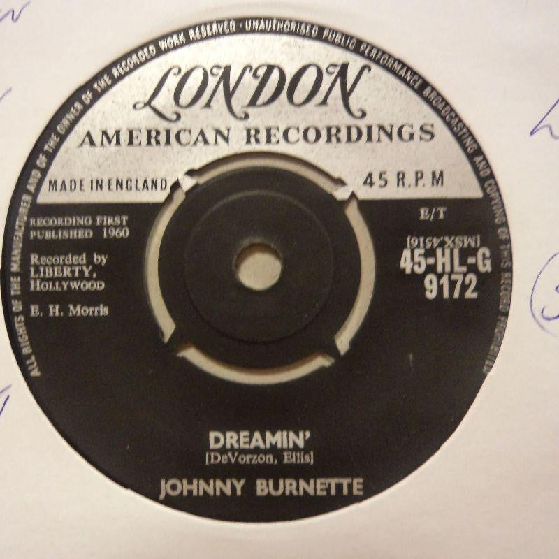 Johnny Burnette-Dreamin'/ Cincinnatti Fireball-London-7" Vinyl