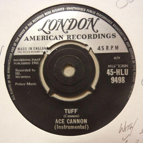 Ace Cannon-Tuff/ Sittin'-London-7" Vinyl