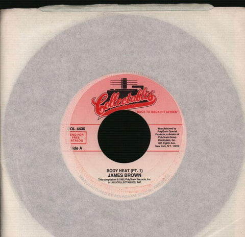 James Brown-Body Heat-7" Vinyl