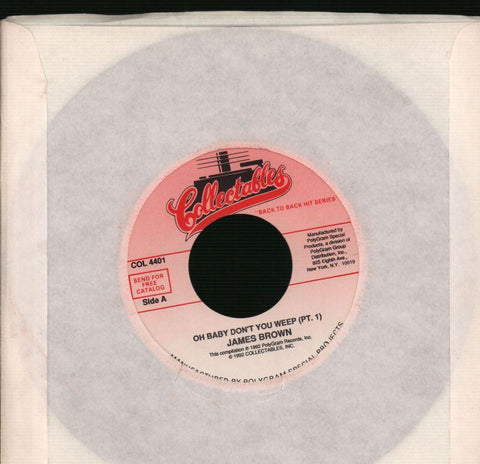 James Brown-Oh Baby Don't You Weep -7" Vinyl