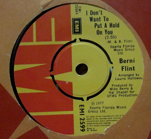 Berni Flint-First Love Best Love-EMI-7" Vinyl