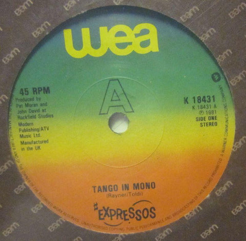 Expressos-Tango In Mono-Wea-7" Vinyl
