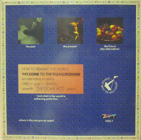 Frankie Goes To Hollywood-Welcome To The Pleasuredome-ZTT-7" Vinyl