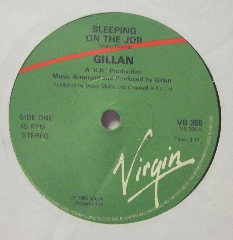 Gillian-Sleeping On The Job-Virgin-7" Vinyl