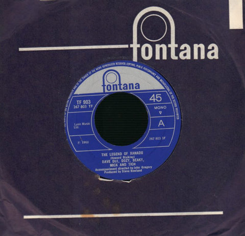 The Legend Of Xanadu-Fontana-7" Vinyl-VG/Ex