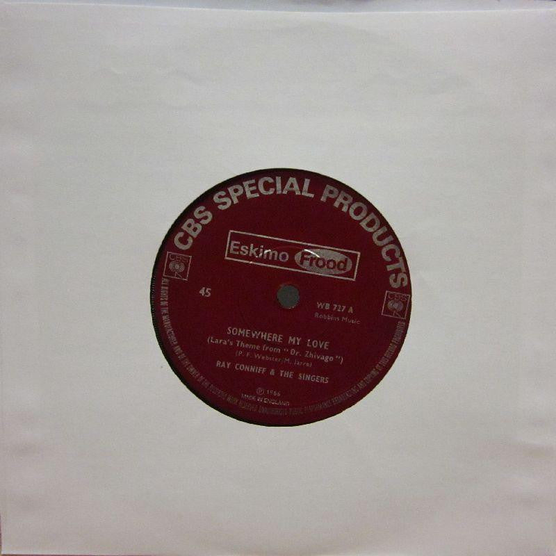 Ray Conniff-Somewhere My Love-CBS Special Producions-7" Vinyl