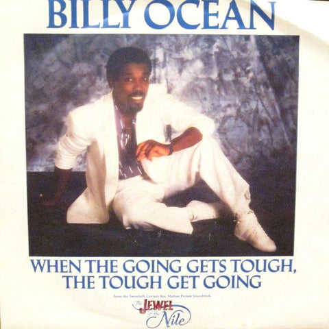 Billy Ocean-When The Going Get Tough-JIVE-7" Vinyl