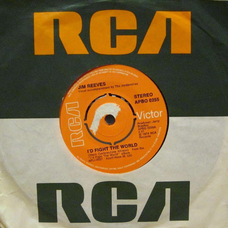 Jim Reeves-I'd Fight The World-RCA Victor-7" Vinyl
