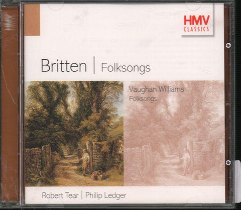 Robert Tear-Folksong Arrangements.-CD Album