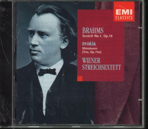 Vienna String Sextet-Brahms/ Dvorak: String Sextet-CD Album