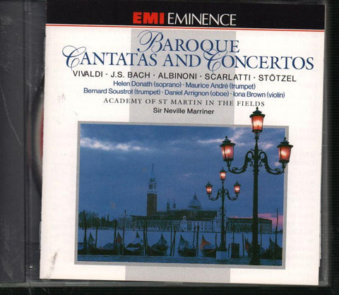 Marriner-Baroque Cantatas + Concerto-CD Album