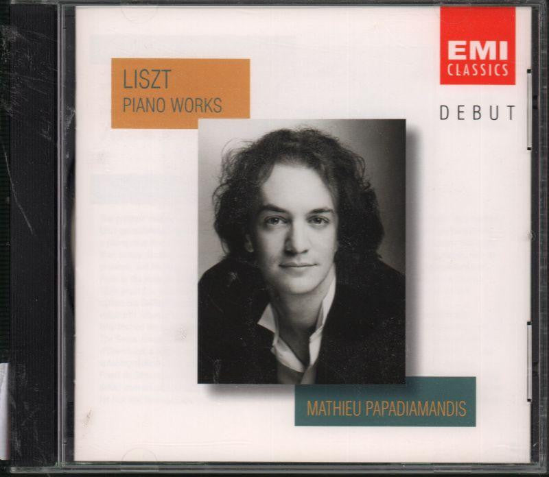 Mathieu Papadiamandis-Franz Liszt - Piano Works-CD Album