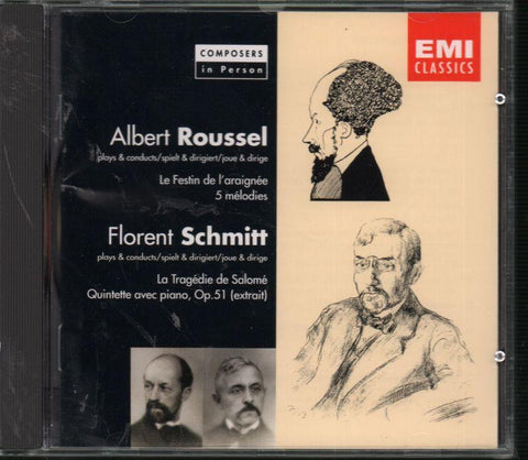 Roussel and Schmitt-Composers In Person: Spider's Banquet-CD Album