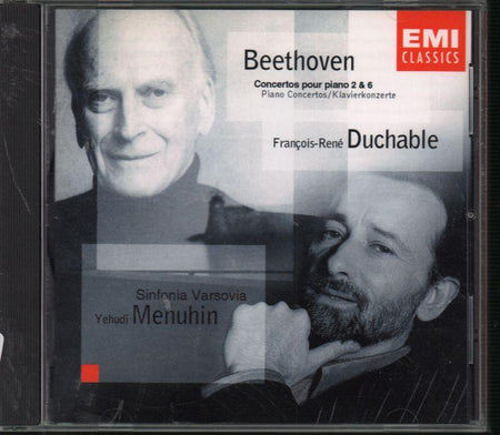 Beethoven-Piano Concertos Nos.2 & 6/ Duchable/ Menuhin-CD Album
