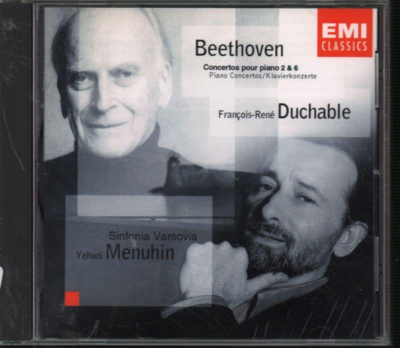 Beethoven-Piano Concertos Nos.2 & 6/ Duchable/ Menuhin-CD Album