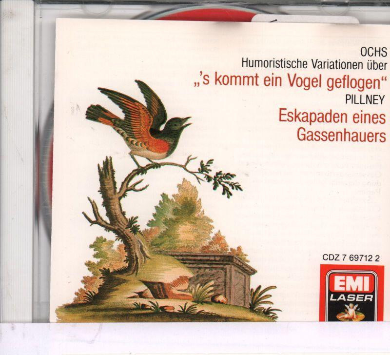 Siegfried Ochs and Karl Hermann Pillney-Ochs: Kommt Ein Vogel Geflogen/ Pillney-CD Album