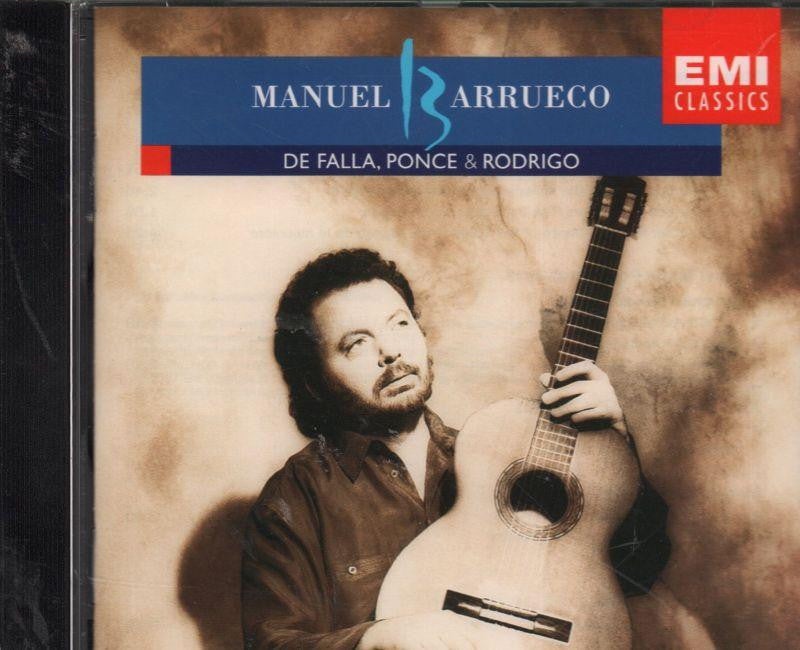 Manuel Barrueco-De Falla, Ponce & Rodrigo-CD Album