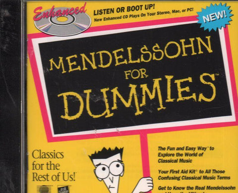 Mendelssohn-Mendelssohn For Dummies-CD Album