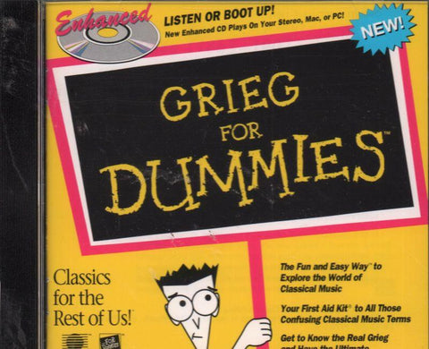 Grieg-Grieg For Dummies-CD Album