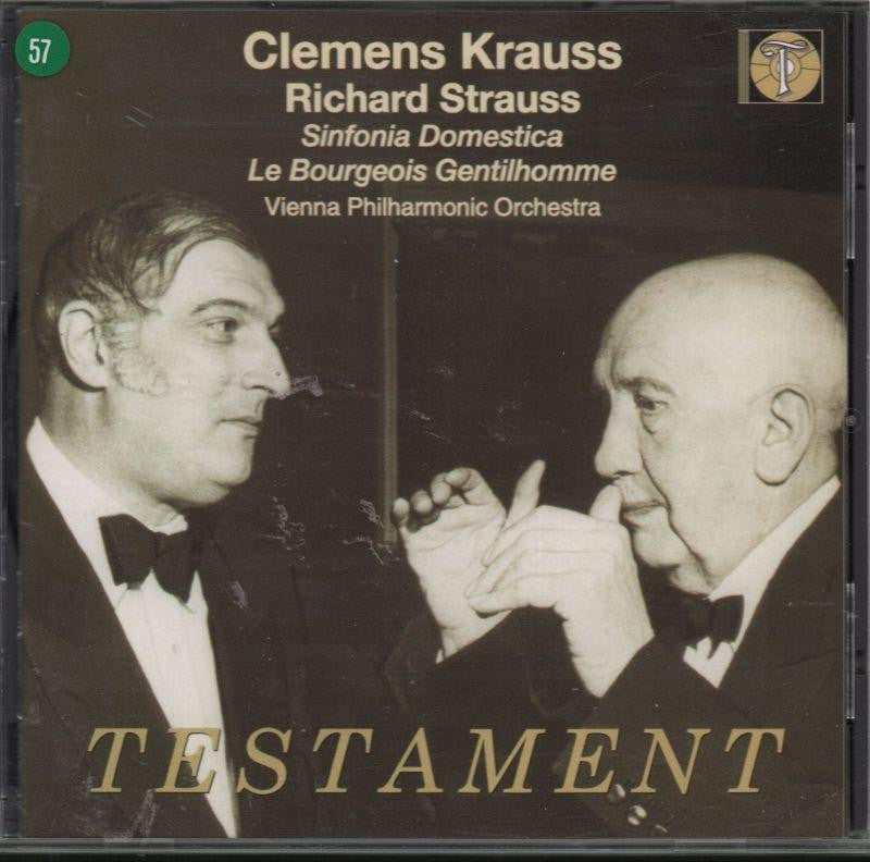 Richard Strauss-Symphonia Domestica/ Le Bourgeois Gentilhomme Suite, Op.60-CD Album