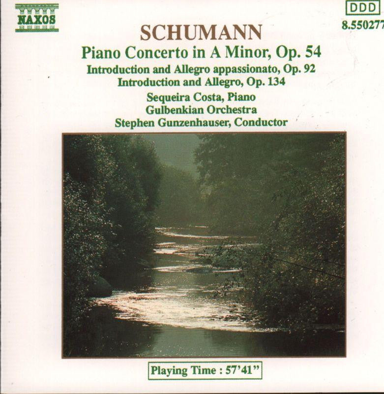 Schumann-Piano Concerto Sequiera Costa-Naxos-CD Album