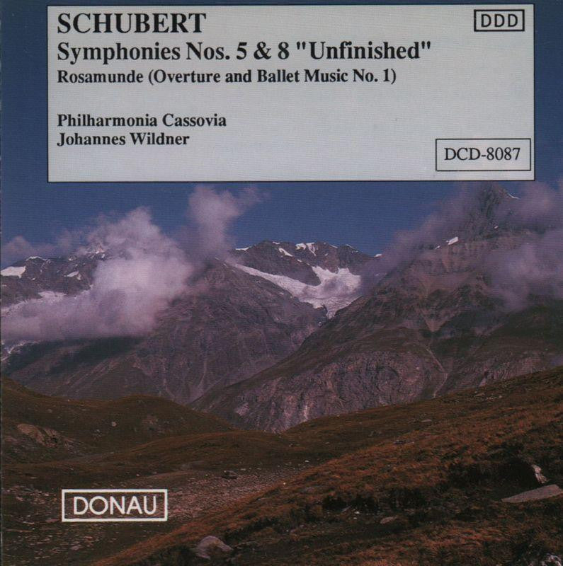 Schubert-Symphonies Nos. 5 And 8-CD Album