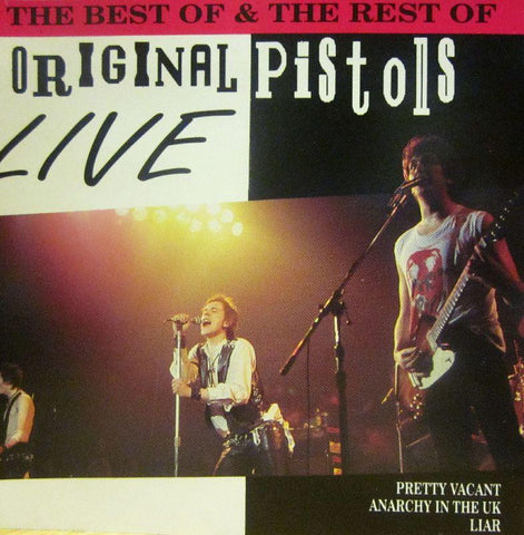 Sex Pistols-Original Pistols Live-Action Replay-CD Album