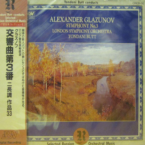 Glazounov-Symphony No.3-ASV-CD Album
