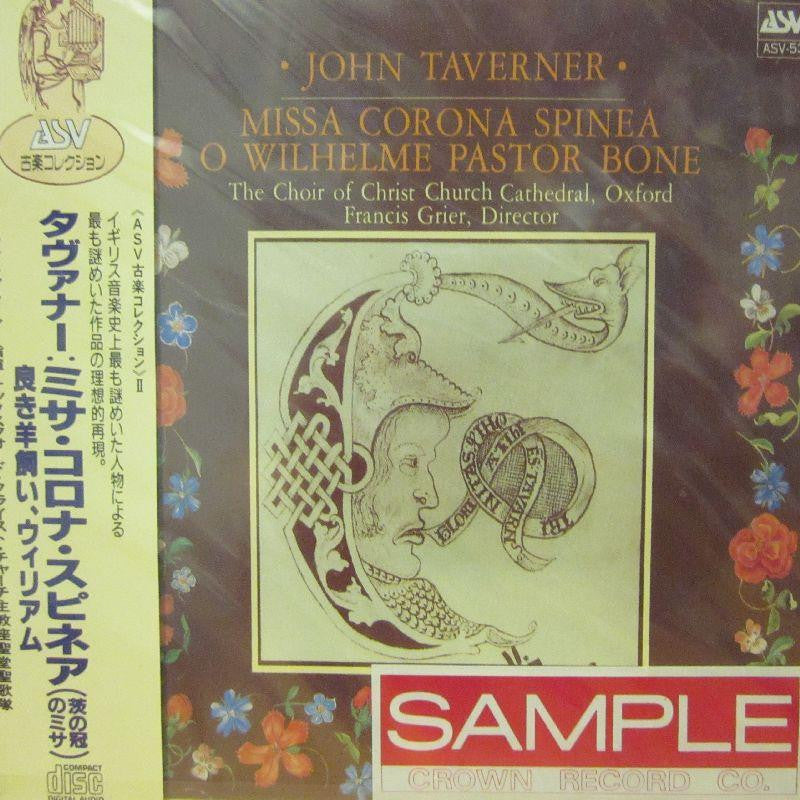 John Taverner-Missa Corona Spinea-ASV-CD Album