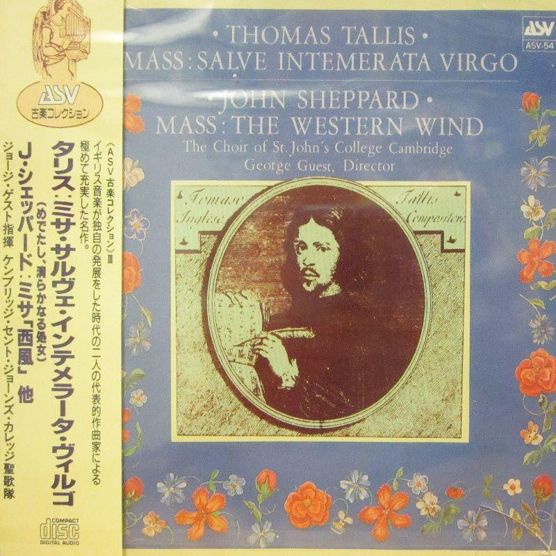Tallis/Sheppard-Salve Intemerata Virgo/The Western Wind-ASV-CD Album