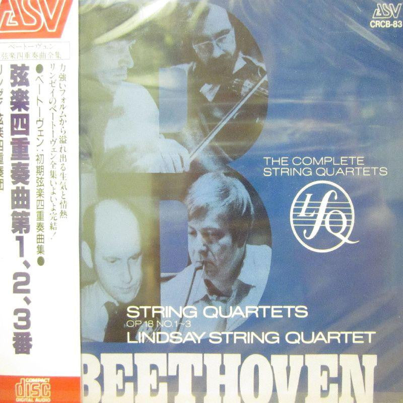 Beethoven-String Quartets No.1-3-ASV-CD Album