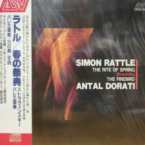 Rattle/Strainsky-Tje Rite Of Spring/The Firebird-ASV-CD Album