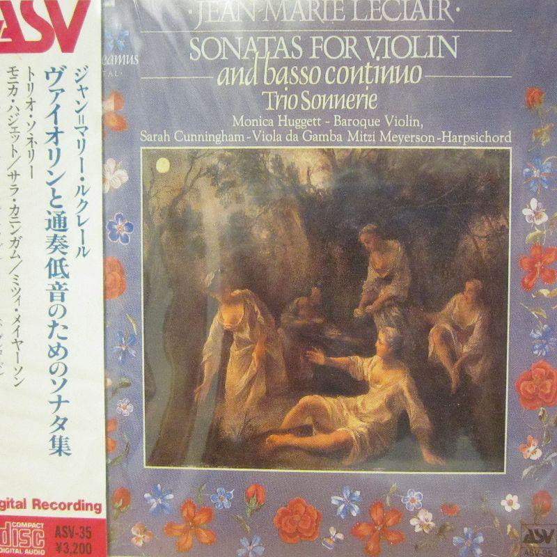 Leclair-Sonatas For Violin-ASV-CD Album