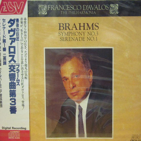 Brahms-Symphony No.3-ASV-CD Album