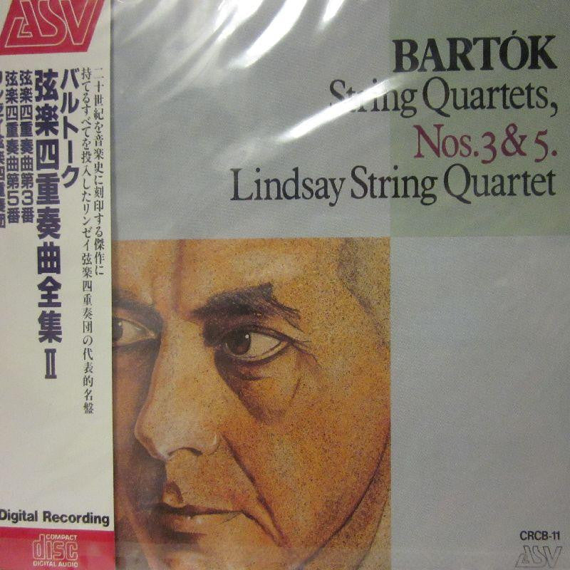 Bartok-String Quarterts No.3-5-ASV-CD Album