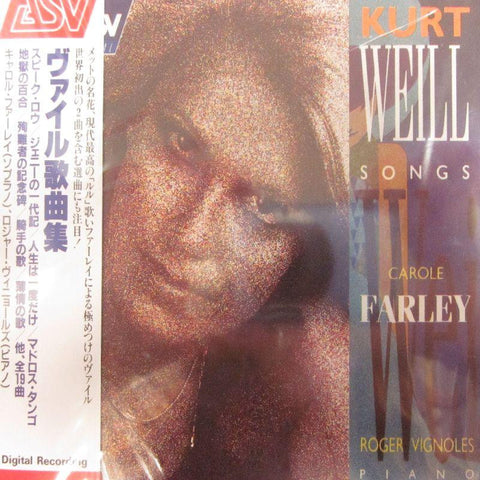 Kurt Weill-Songs-ASV-CD Album