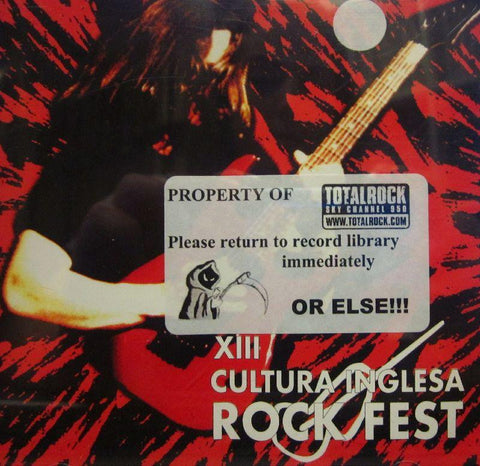 Various Rock-XIII Cultura Inglesa Rock Fest-Vivavoz-CD Album