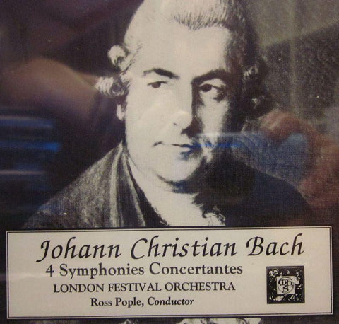 Bach-4 Symphonies Concertantes-Musical Heritage Society-CD Album