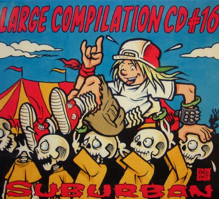 Various Rock-Large Compilation CD #16-Suburban-CD Album