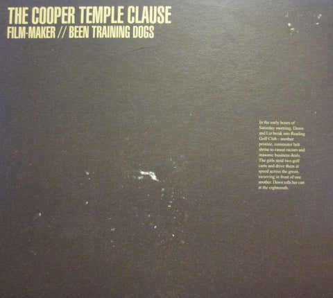 The Cooper Temple Clause-Film-maker/Been Training Dogs-Morning-2CD Album