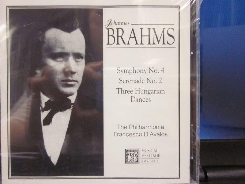 Brahms-Symphony 4/Serenade 2-Musical Heritage Society-CD Album