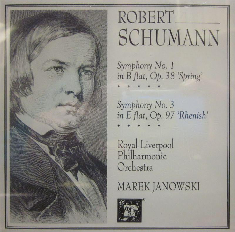 Schumann-Symphony No.1 & 3-Musical Heritage Society-CD Album